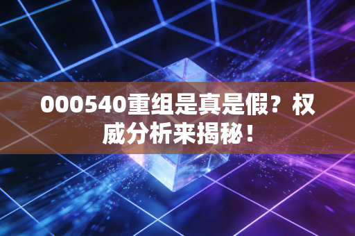 000540重组是真是假？权威分析来揭秘！