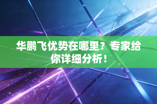 华鹏飞优势在哪里？专家给你详细分析！