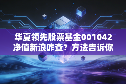 华夏领先股票基金001042净值新浪咋查？方法告诉你！