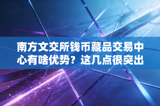 南方文交所钱币藏品交易中心有啥优势？这几点很突出！