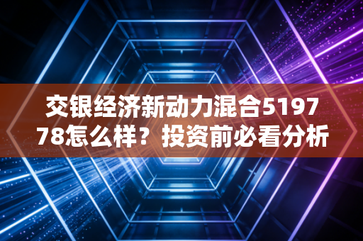 交银经济新动力混合519778怎么样？投资前必看分析！