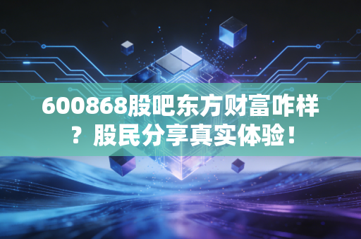 600868股吧东方财富咋样？股民分享真实体验！