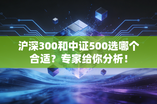 沪深300和中证500选哪个合适？专家给你分析！