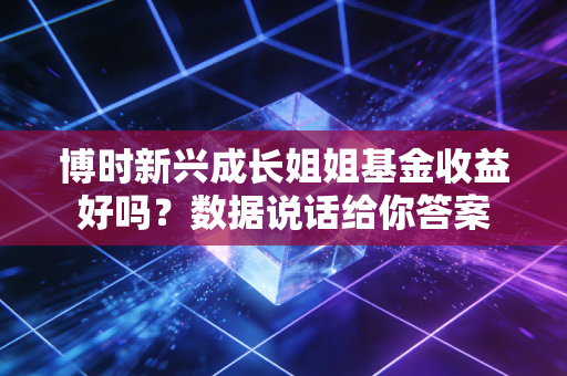 博时新兴成长姐姐基金收益好吗？数据说话给你答案