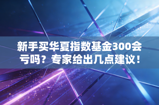 新手买华夏指数基金300会亏吗？专家给出几点建议！