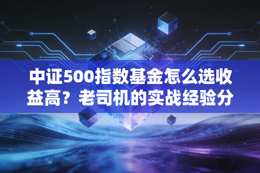 中证500指数基金怎么选收益高？老司机的实战经验分享给你！