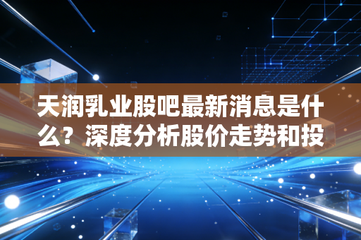 天润乳业股吧最新消息是什么？深度分析股价走势和投资价值！