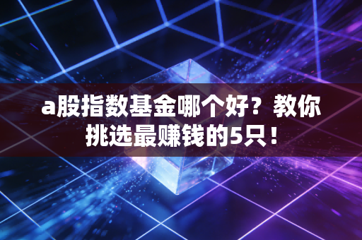 a股指数基金哪个好？教你挑选最赚钱的5只！