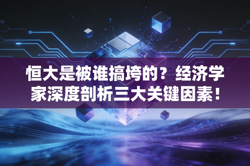 恒大是被谁搞垮的？经济学家深度剖析三大关键因素！