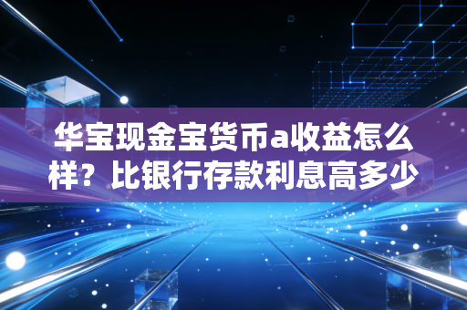 华宝现金宝货币a收益怎么样？比银行存款利息高多少？