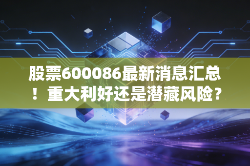 股票600086最新消息汇总！重大利好还是潜藏风险？