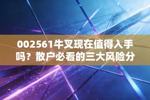 002561牛叉现在值得入手吗？散户必看的三大风险分析！