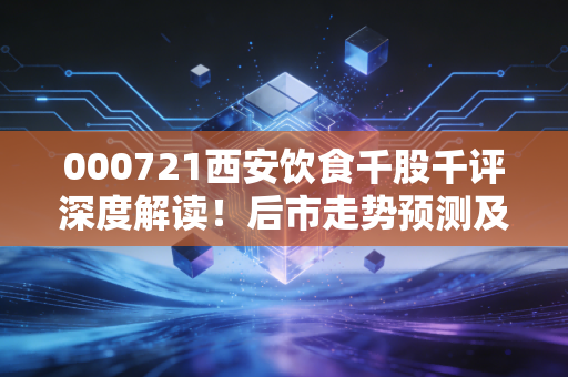 000721西安饮食千股千评深度解读!后市走势预测及风险提示!