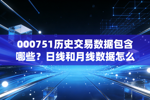 000751历史交易数据包含哪些？日线和月线数据怎么看？