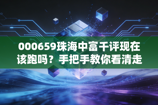 000659珠海中富千评现在该跑吗？手把手教你看清走势！