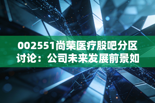 002551尚荣医疗股吧分区讨论：公司未来发展前景如何？深度分析！
