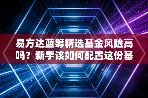 易方达蓝筹精选基金风险高吗？新手该如何配置这份基金？