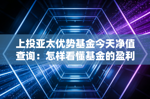 上投亚太优势基金今天净值查询：怎样看懂基金的盈利情况？