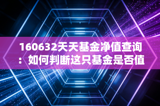160632天天基金净值查询：如何判断这只基金是否值得投资？