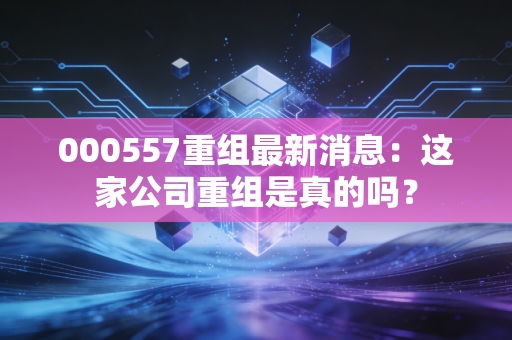 000557重组最新消息：这家公司重组是真的吗？