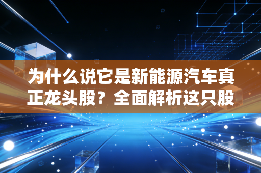 为什么说它是新能源汽车真正龙头股？全面解析这只股票