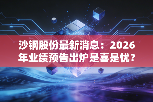 沙钢股份最新消息：2026年业绩预告出炉是喜是忧？