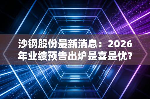 沙钢股份最新消息：2026年业绩预告出炉是喜是忧？