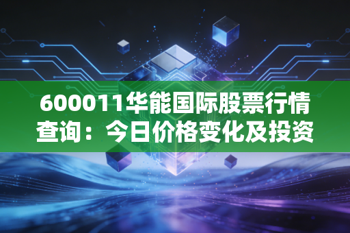 600011华能国际股票行情查询：今日价格变化及投资建议！