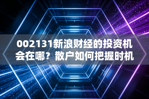 002131新浪财经的投资机会在哪？散户如何把握时机？