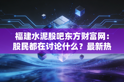 福建水泥股吧东方财富网:股民都在讨论什么?最新热门话题汇总!