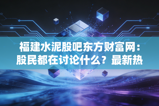 福建水泥股吧东方财富网：股民都在讨论什么？最新热门话题汇总！