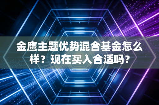 金鹰主题优势混合基金怎么样?现在买入合适吗?