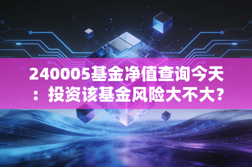 240005基金净值查询今天:投资该基金风险大不大?
