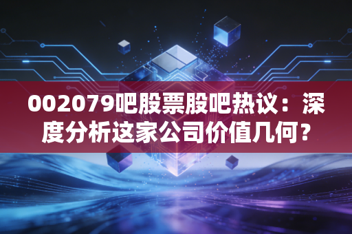 002079吧股票股吧热议：深度分析这家公司价值几何？