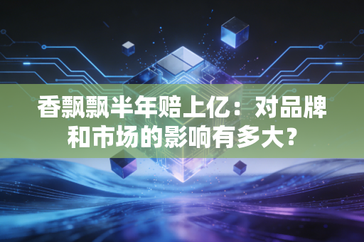 香飘飘半年赔上亿:对品牌和市场的影响有多大?