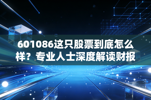 601086这只股票到底怎么样？专业人士深度解读财报！