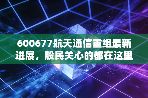 600677航天通信重组最新进展，股民关心的都在这里！