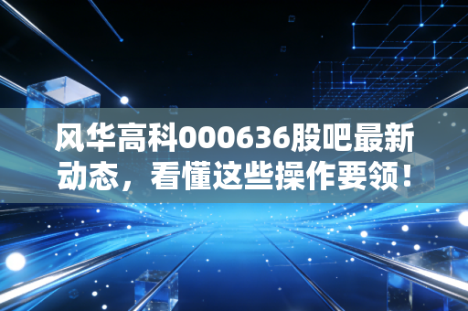 风华高科000636股吧最新动态，看懂这些操作要领！