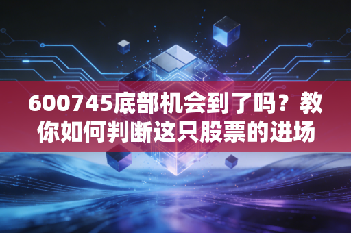 600745底部机会到了吗？教你如何判断这只股票的进场点！