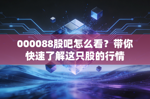 000088股吧怎么看？带你快速了解这只股的行情