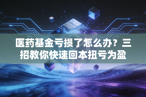 医药基金亏损了怎么办?三招教你快速回本扭亏为盈