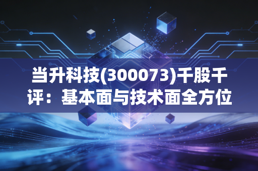 当升科技(300073)千股千评：基本面与技术面全方位解读。