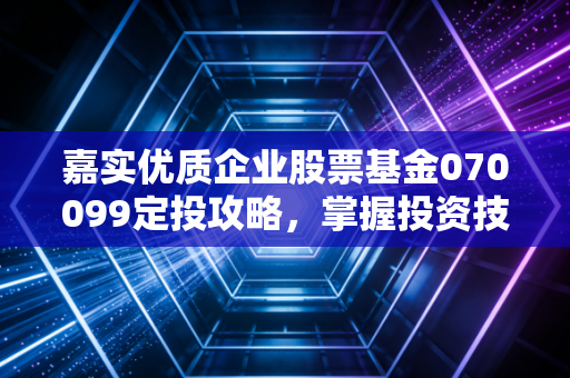嘉实优质企业股票基金070099定投攻略，掌握投资技巧轻松理财