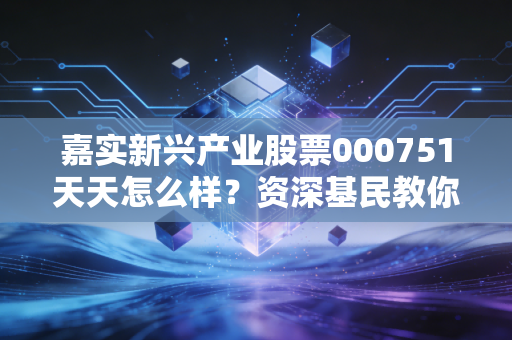 嘉实新兴产业股票000751天天怎么样?资深基民教你怎么看
