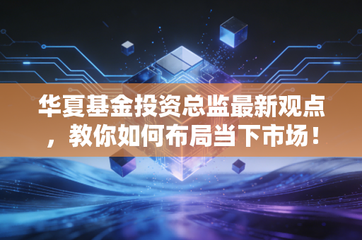 华夏基金投资总监最新观点，教你如何布局当下市场！