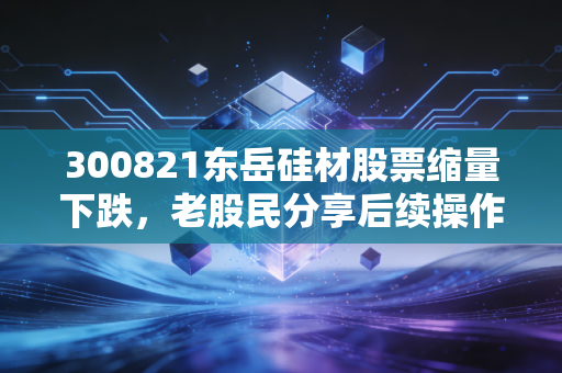 300821东岳硅材股票缩量下跌,老股民分享后续操作策略