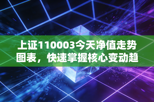 上证110003今天净值走势图表，快速掌握核心变动趋势