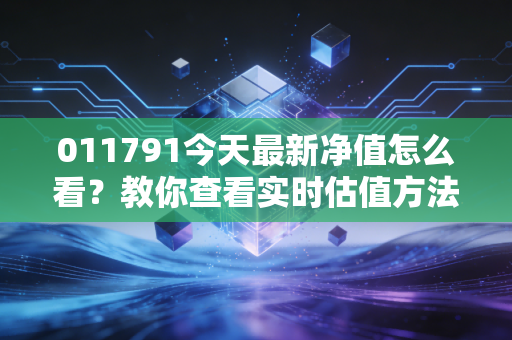 011791今天最新净值怎么看?教你查看实时估值方法