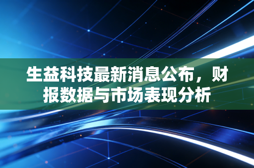 生益科技最新消息公布，财报数据与市场表现分析