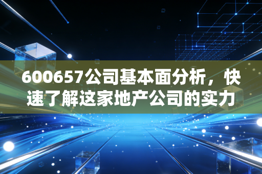 600657公司基本面分析，快速了解这家地产公司的实力！